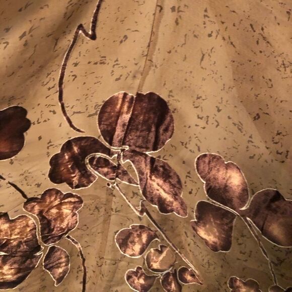 Vintage Velvet, Silk & Faux Fur Duster Robe cape coat cover - Picture 4 of 8